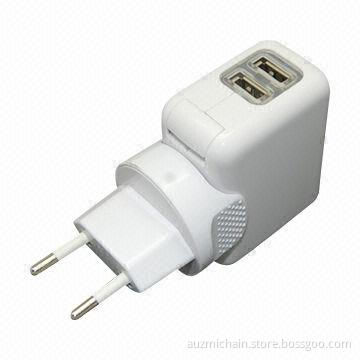 Dual USB Universal Travel Charger